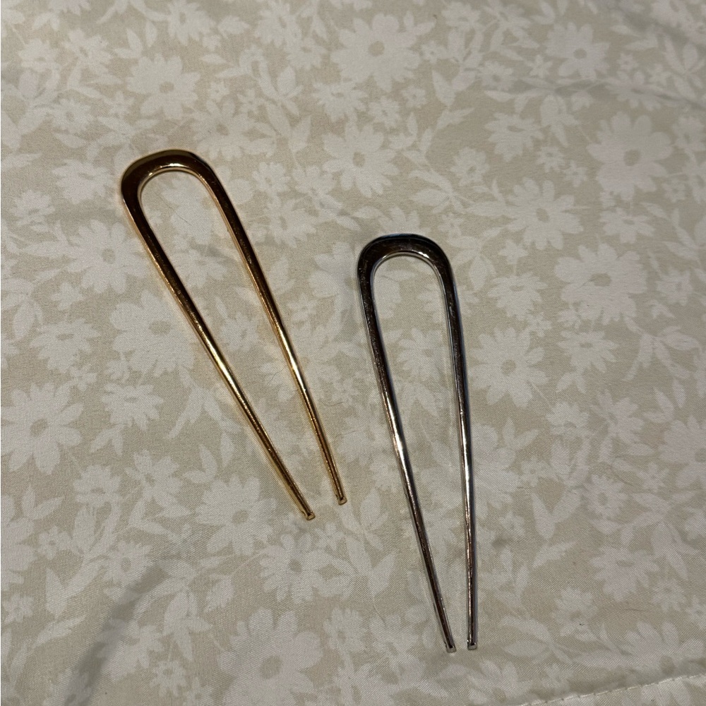 Gold and Silver French Pins